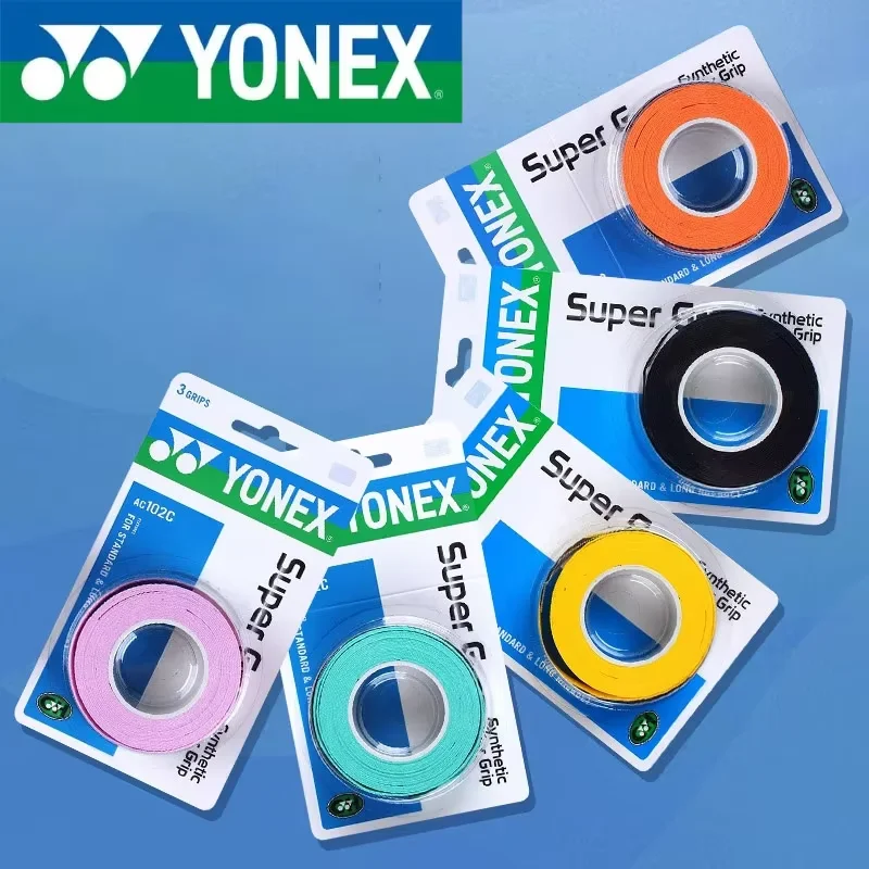 Table Tennis Yonex - Yonex AC102C 3 Pack Racket Grip