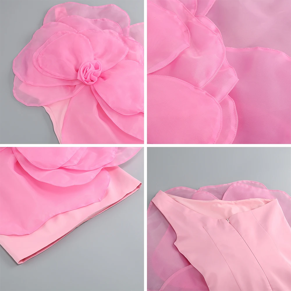 Abiti da sera eleganti e chic con spalla obliqua Lusso 2025 Estate Nuovo abito da compleanno aderente per le donne Y2k Abbigliamento Abito da ballo