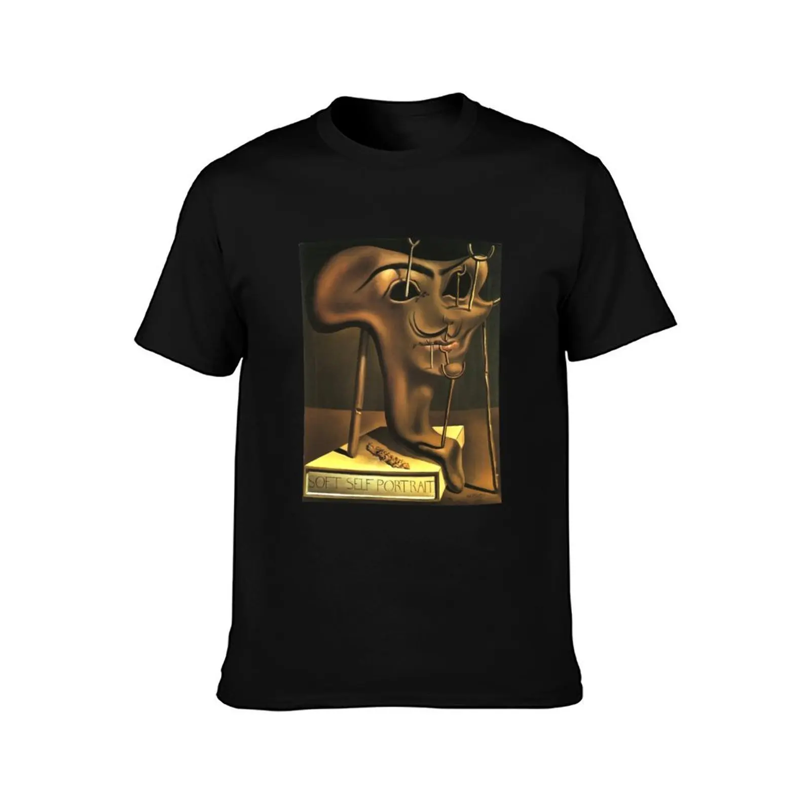 Salvador dali original paintings surrealism T-Shirt tshirts personalised plus size clothes black t shirts for men