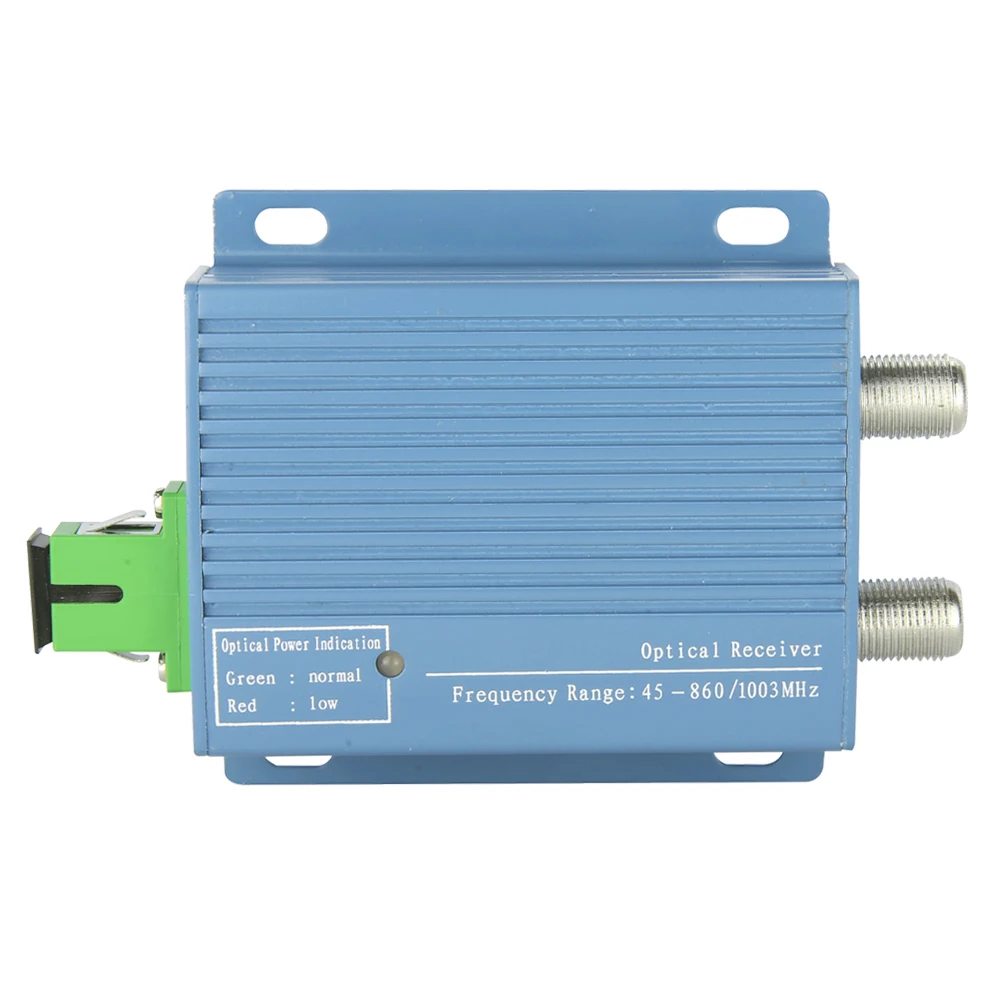 FTTH CATV Fiber Optical Receiver, 1 Input 2 Output with One Enter Port, 2 Output Port, FTTH Optical Receiver, OR20 Customized