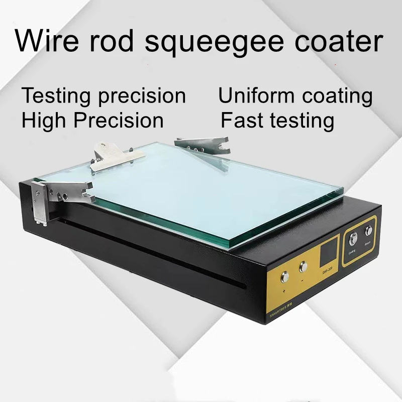 

High precision wire rod scraper type coating tester film applicator laboratory marble surface paint project applicator