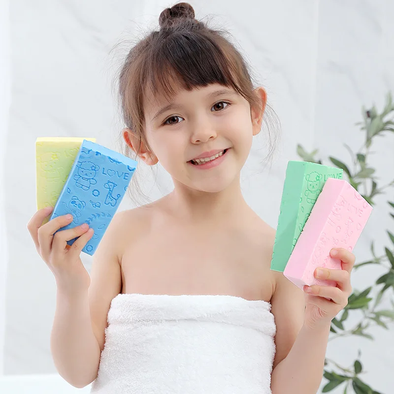 Children rub back baby baby adult bath rub ash rub mud bath towel back sponge bath cotton baby accessories