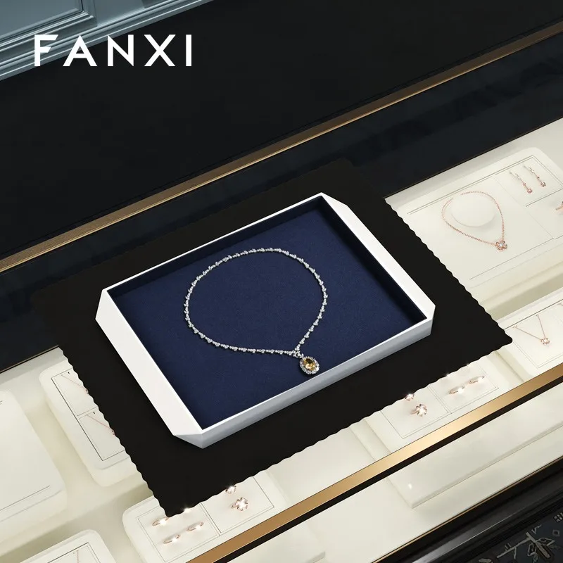 Special Display Storage Trays Solution Luxury High-end Jewelry Sample Viewing Trays Counters Nice Home Decor Tabletts ZY40TP