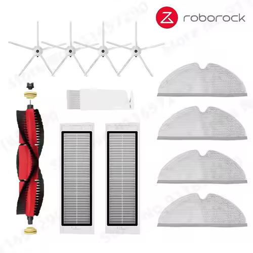 Roborock S5 MAX S50 MAX S55 MAX S6 MAXV HEPA Filter Side/Main Brush Water Tank Tray Mop Dust Box Vacuum Cleaner Accessories - Image 30