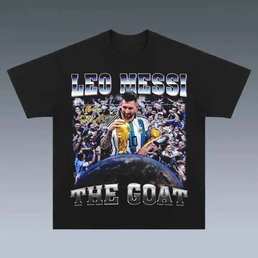 Vintage Tee | Messi - Vintage Bootleg Streetwear