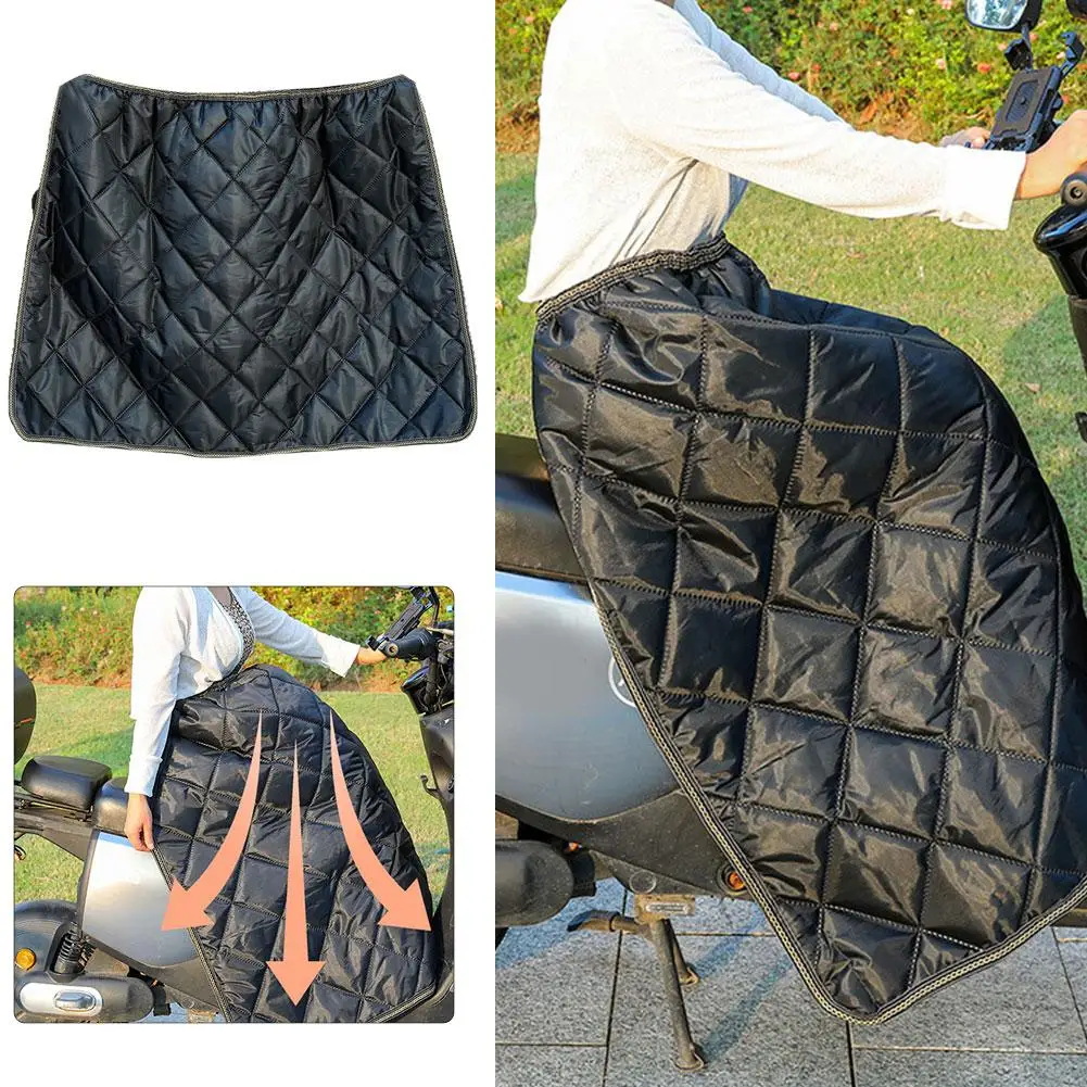 

Leg Apron Thermal Blanket Motorcycle Leg Warmers Winter Cover Knee Pads Plush Thicken Waterproof Windshield Prevent Cold Quilt