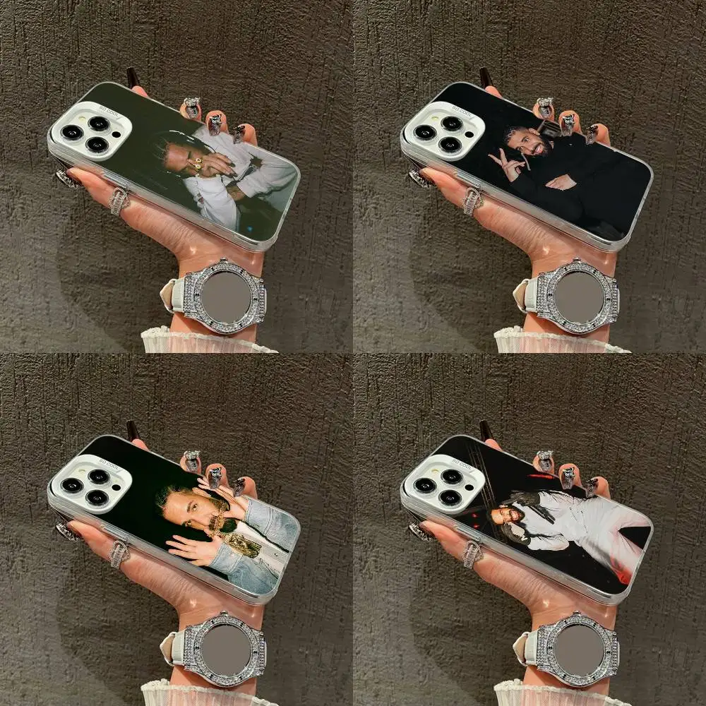 

Cool Singer D-Drake Rapper Phone Case For iPhone 16,15,14,13,12,11,Mini,Pro,E,XS,SE4,MAX White Candy Matte Cover