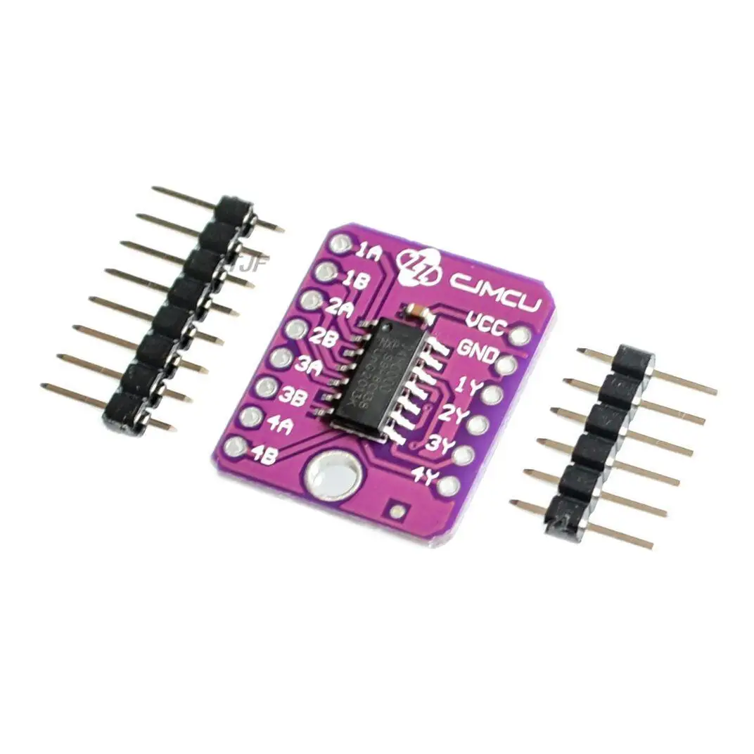 7400 SN74HC00D four 2 positive input NAND gate module development board