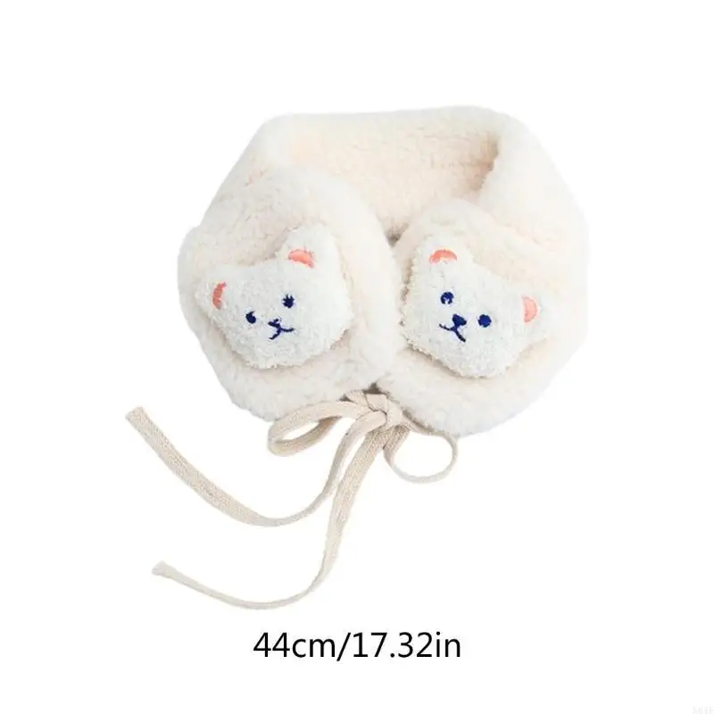 

N84E Soft and Comfortable Baby Earmuffs Lovely Bear Children's Plush Ear Warmers