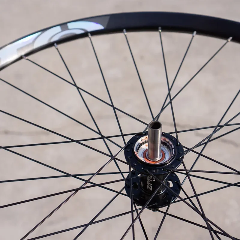 

ZTTO E-Bike MTB Enduro Tubeless Wheelset 27.5/29 35mm Wide Rim 148 Boost Hub Thru Axle Steel Shaft Freehub for Off-Road Cycling