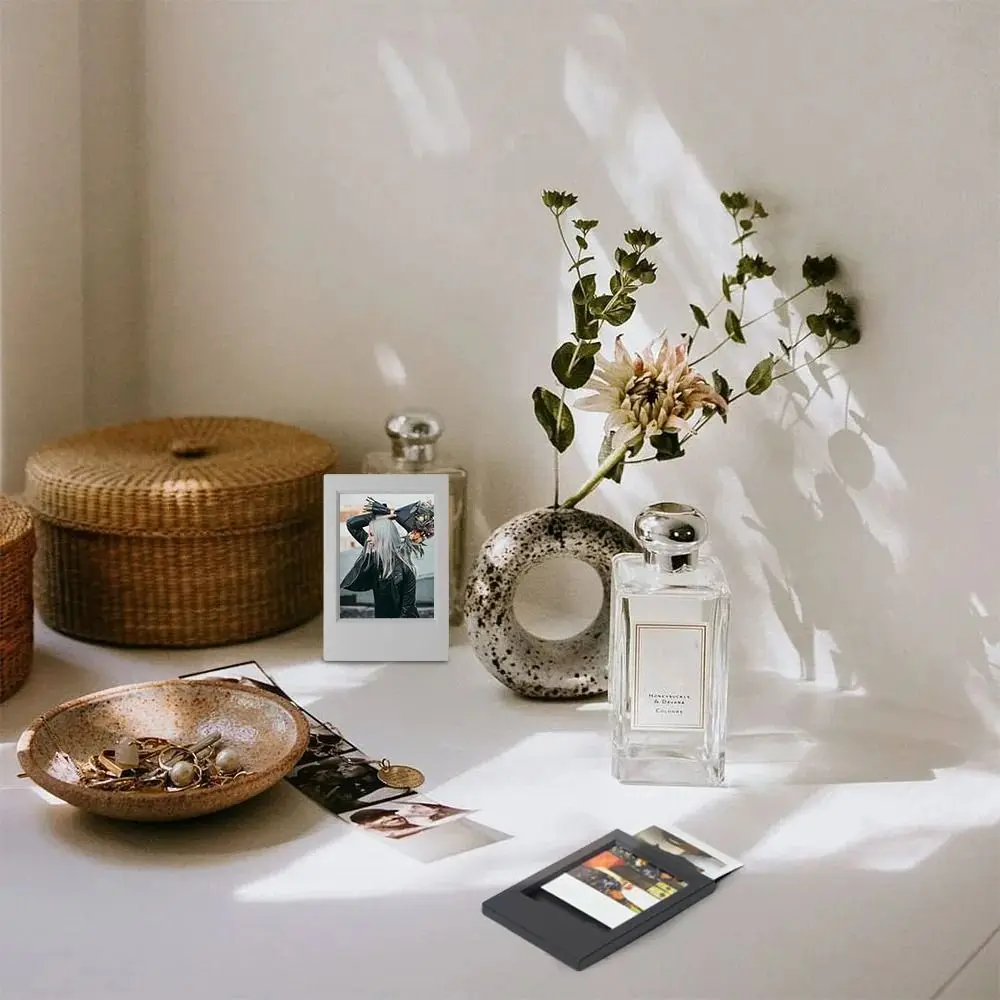 Fujifilm Instax mini 3 inch Photo Frame Vertical Art Photo Display Instant Film Camera Desktop Decor Colorful Picture Holder