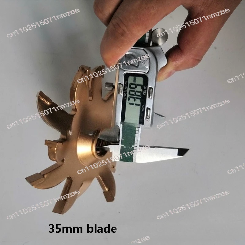 Water and electricity installation one-time forming dust-free concrete wall wall slotting machine 35mm blade saw blade head