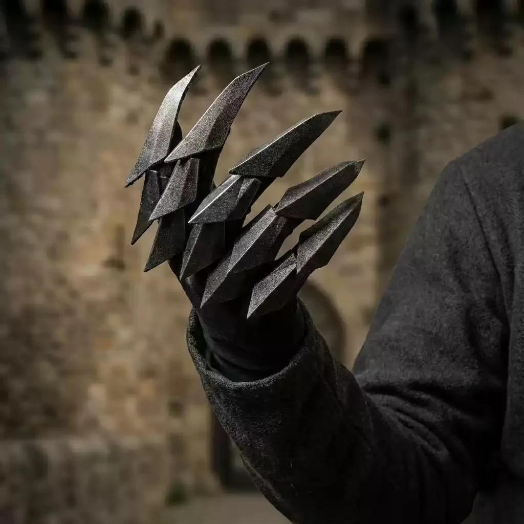 

Тактические перчатки Knight с 3D-печатью, в стиле Darkly, для косплея и фотосессий, индивидуальные перчатки для мужчин