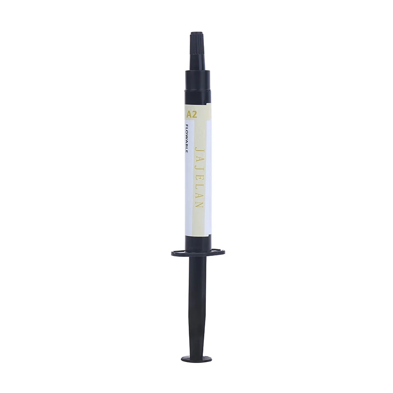 Dental Composite Resin Flowable Light Curing A2 2.5g Refill Syringe Delivery Tips Etch Gel Adhesive Bonding