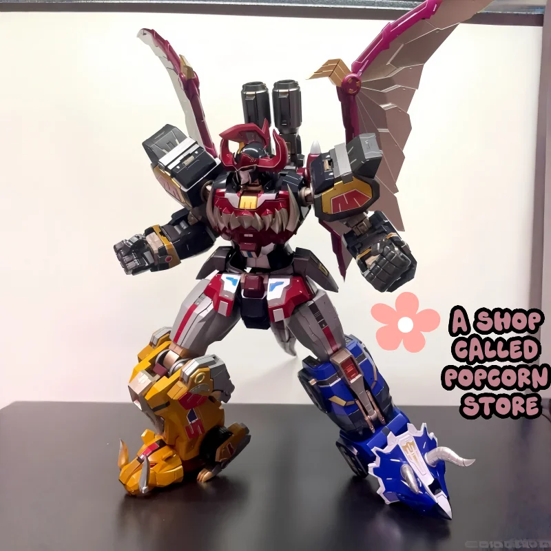 

In Stock Beast King Models G-01 Great Beast God (Mighty Morphin Powerrangers) - Alloy Finished Model With Combined & Separated