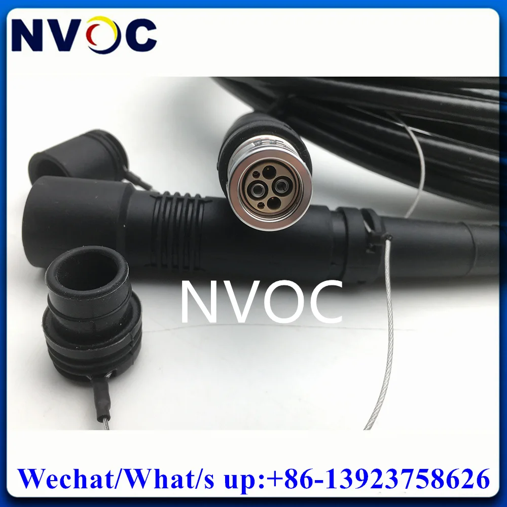 

3K/93C SMPTE 30M Hybrid Wire Electrical HD Camera LeMo Cable Electric Conductor FUW-PUW-50M Fiber Optic Connector Without Reel