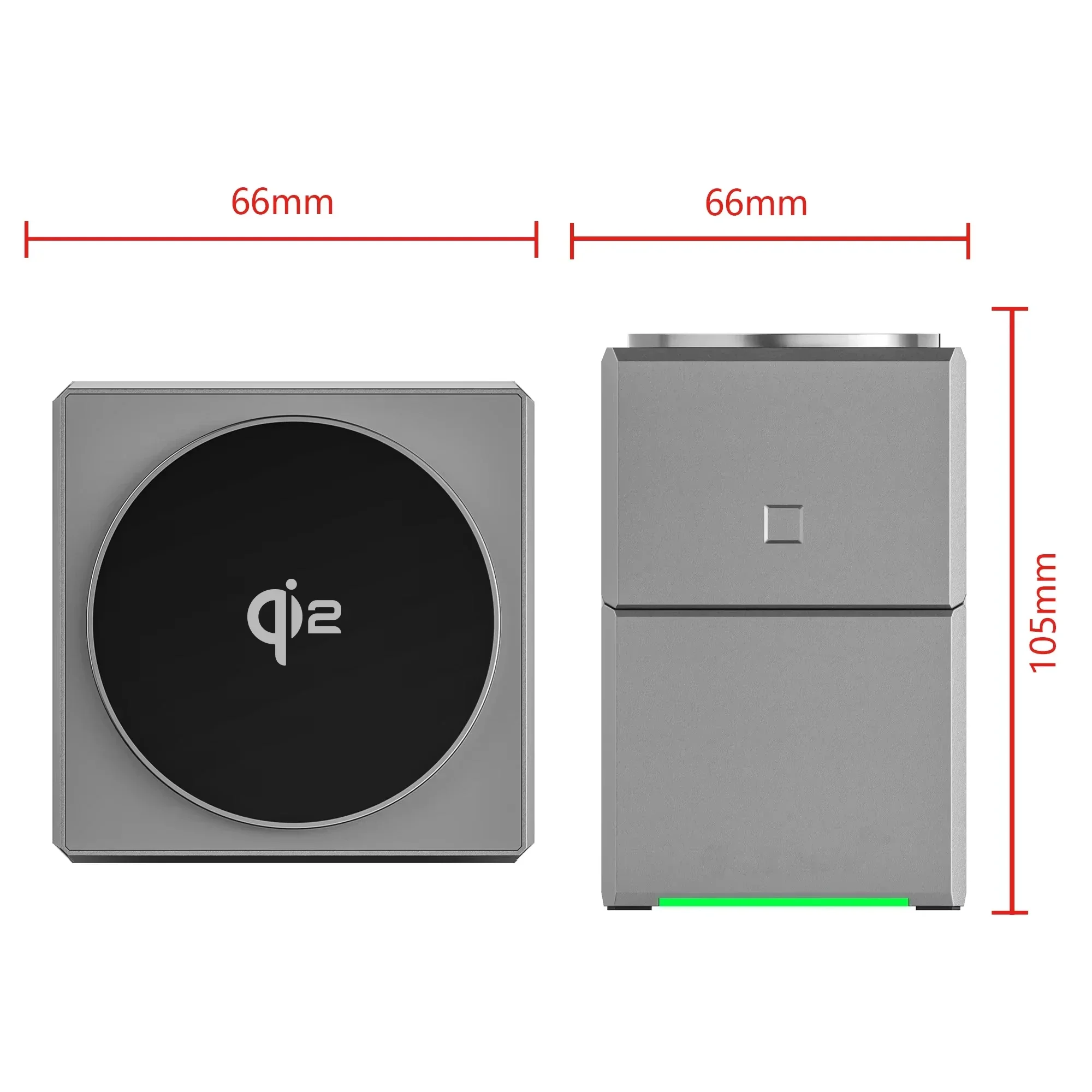 15W Qi2 3 In 1 Magsafe Magnetic Autorotation Wireless Charger For Android iPhone iWatch Airpods Fast Charging Dock Station