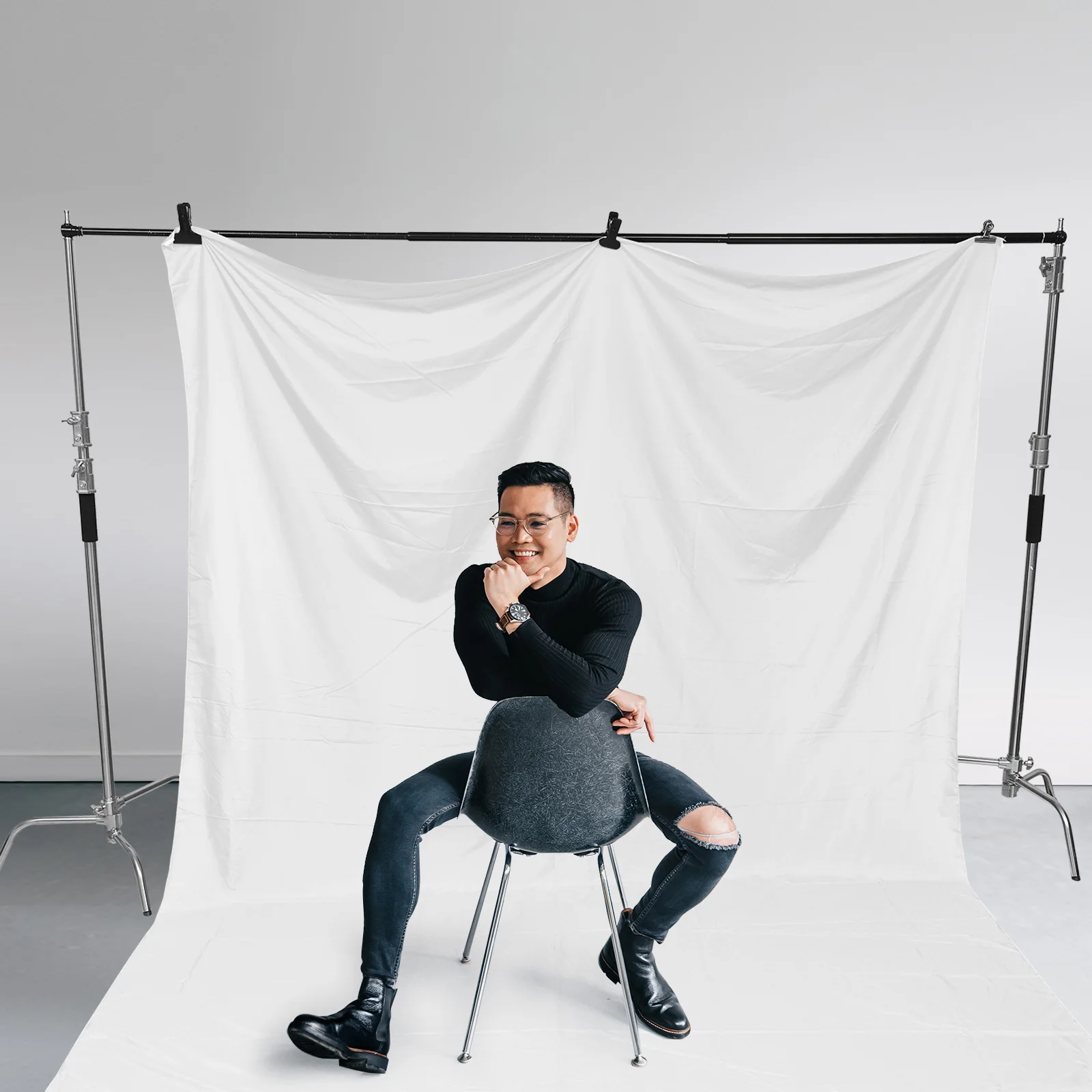 

Photography Background Cloth Simple White Backdrop Decor Scene Supplies Decorate