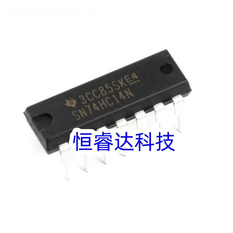 10Pcs New SN74HC14N DIP-14 inverter IC 6-channel Schmitt trigger IC Chip Wholesale