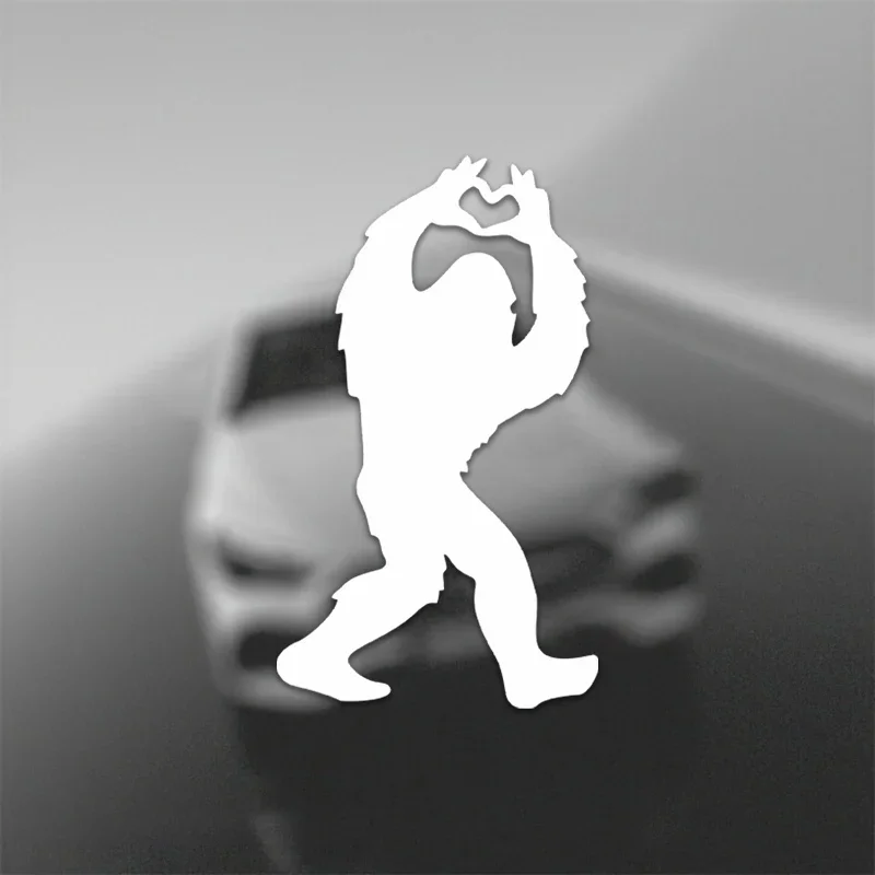 Von Sasquatch Love inspirierte Vinyl-Aufkleber – für Autos, LKWs, SUVs, Motorräder und mehr – langlebige Aufkleber für Laptops