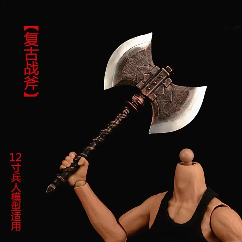 Hot Sale 1/6 Mini Weapon Accessories Hand Axe High Quality Model Toy Fit 12'' Action Figure Soldier In Stock Collectible