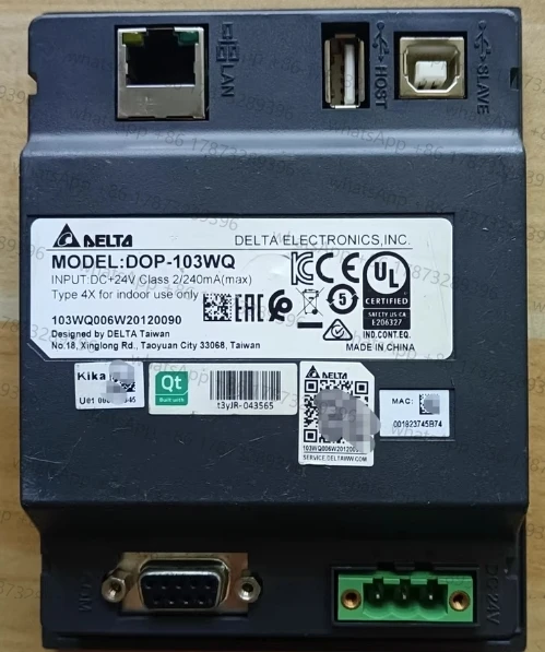 Used Touch screen DOP-103WQ, tested OK, function intact