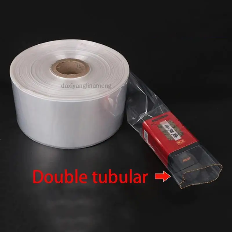 0.5kg/roll Wide 12cm to 45cm  DIY POF Heat Shrinkable Film Tube Membrane Hot Shrink Packaging Film Plastic Sealed Film