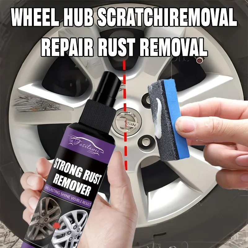 

4,03 унции сильное антикоррозийное удаление железа, восстановление алюминиевого сплава, чистка автомойки, быстрая очистка металла, очиститель колес автомобиля