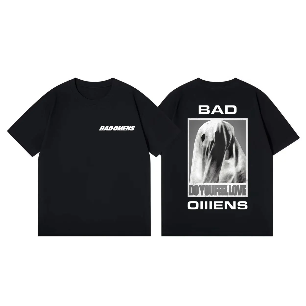 

Bad Omens Do You Feel Love Tour 2026 Merch T-shirts Men Women Metalcore Rock Style T-shirt Summer Fashion Casual Cotton T Shirts