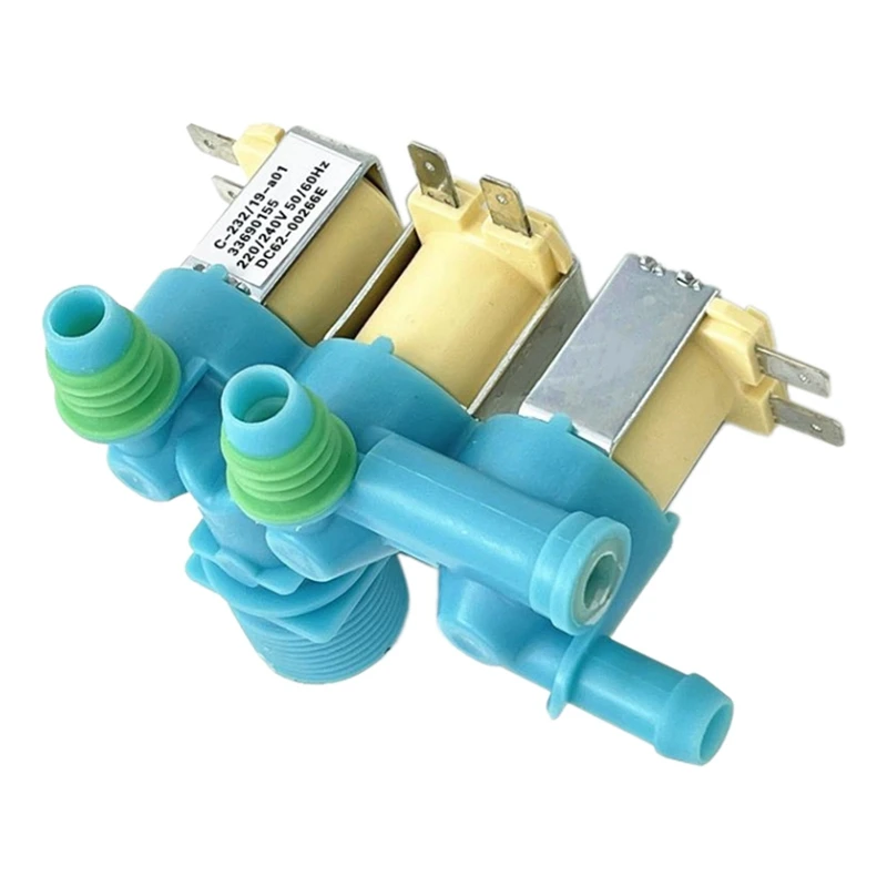 33090157 Water Inlet Valve For Automatic Drum Washing Machines 120V Water Inlet Solenoid Valve