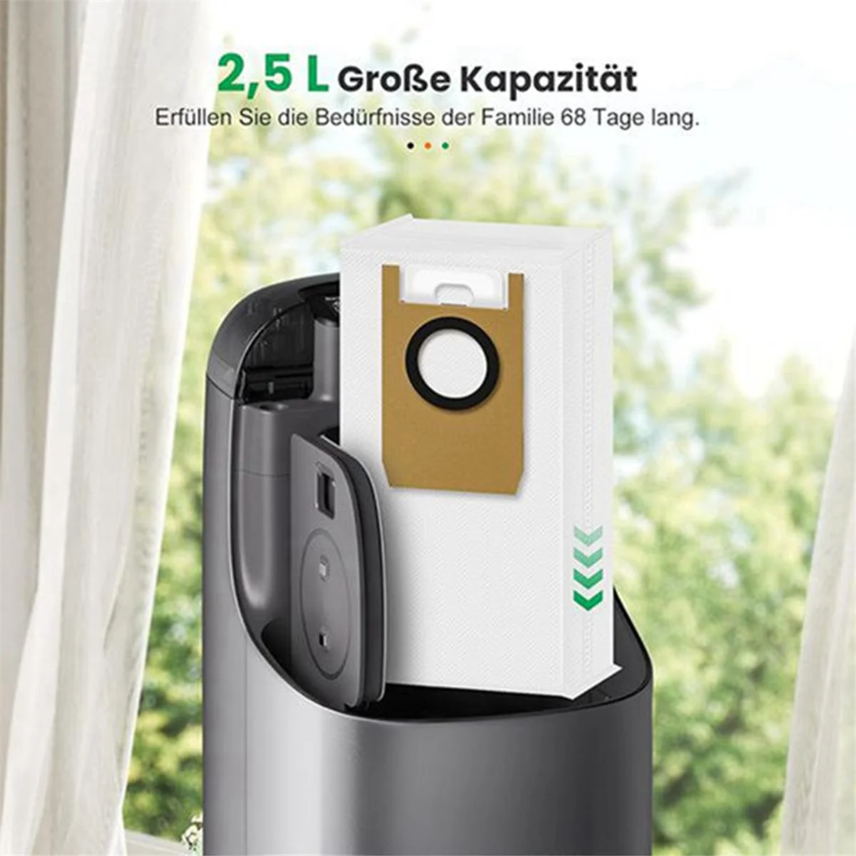 30 ชิ้นถุงเก็บฝุ่นสําหรับ Eufy S1 Pro Sweeper อุปกรณ์เสริมวัสดุสิ้นเปลืองถุงเก็บฝุ่นไม่ทอกระเป๋าอุปกรณ์กวาดเครื่องมือทําความสะอาด