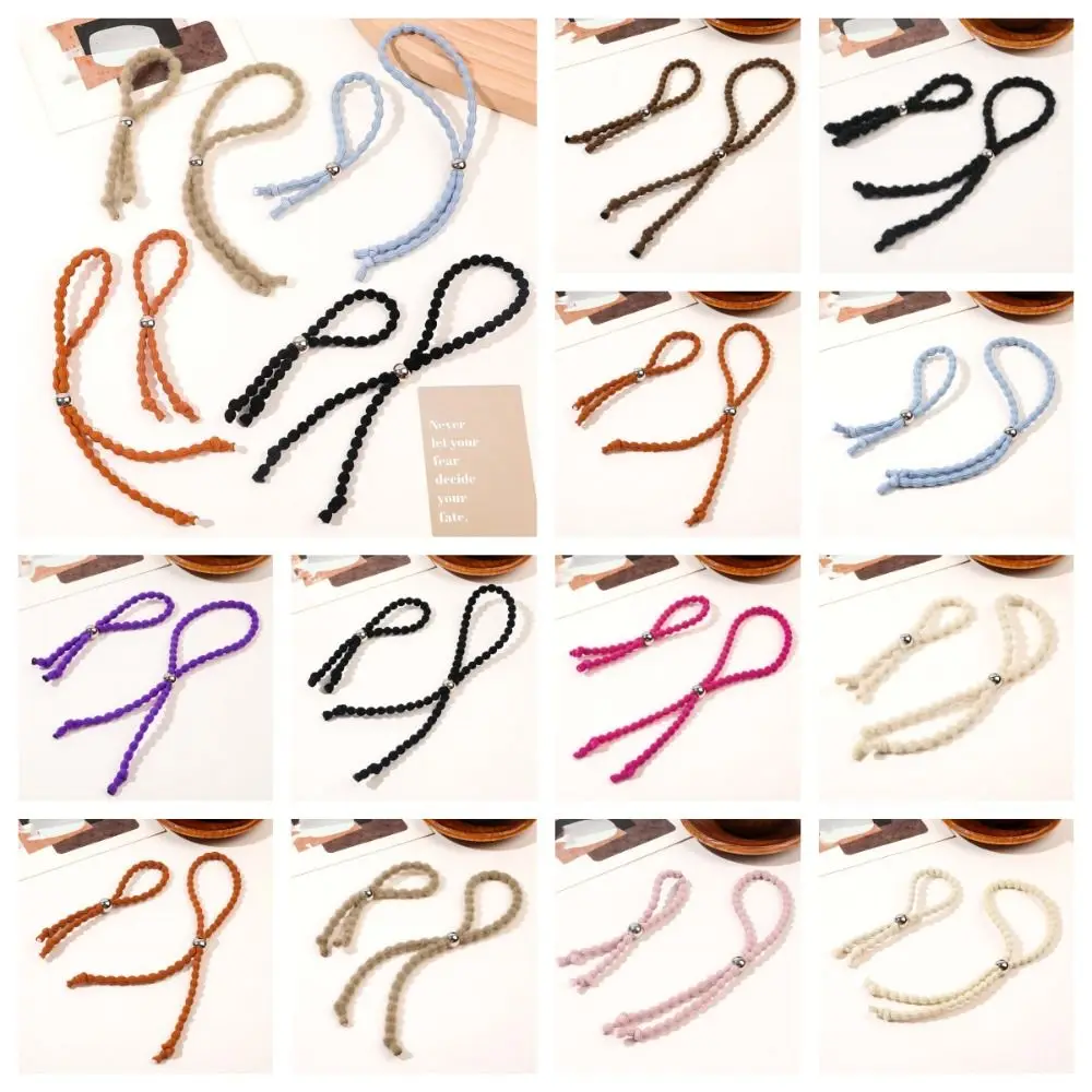 

Bubble Beaded Beads Elastic Hair Bands Africa Reduce Headaches Adjustable Lazy Hair Rope Hair Ring Hair Ties