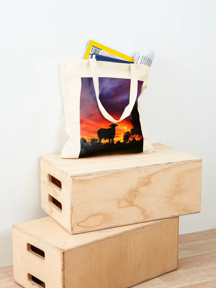 Sunset Droughtmaster Tote Bag personalized tote bag luxury women bags woman 2025 tote bag women