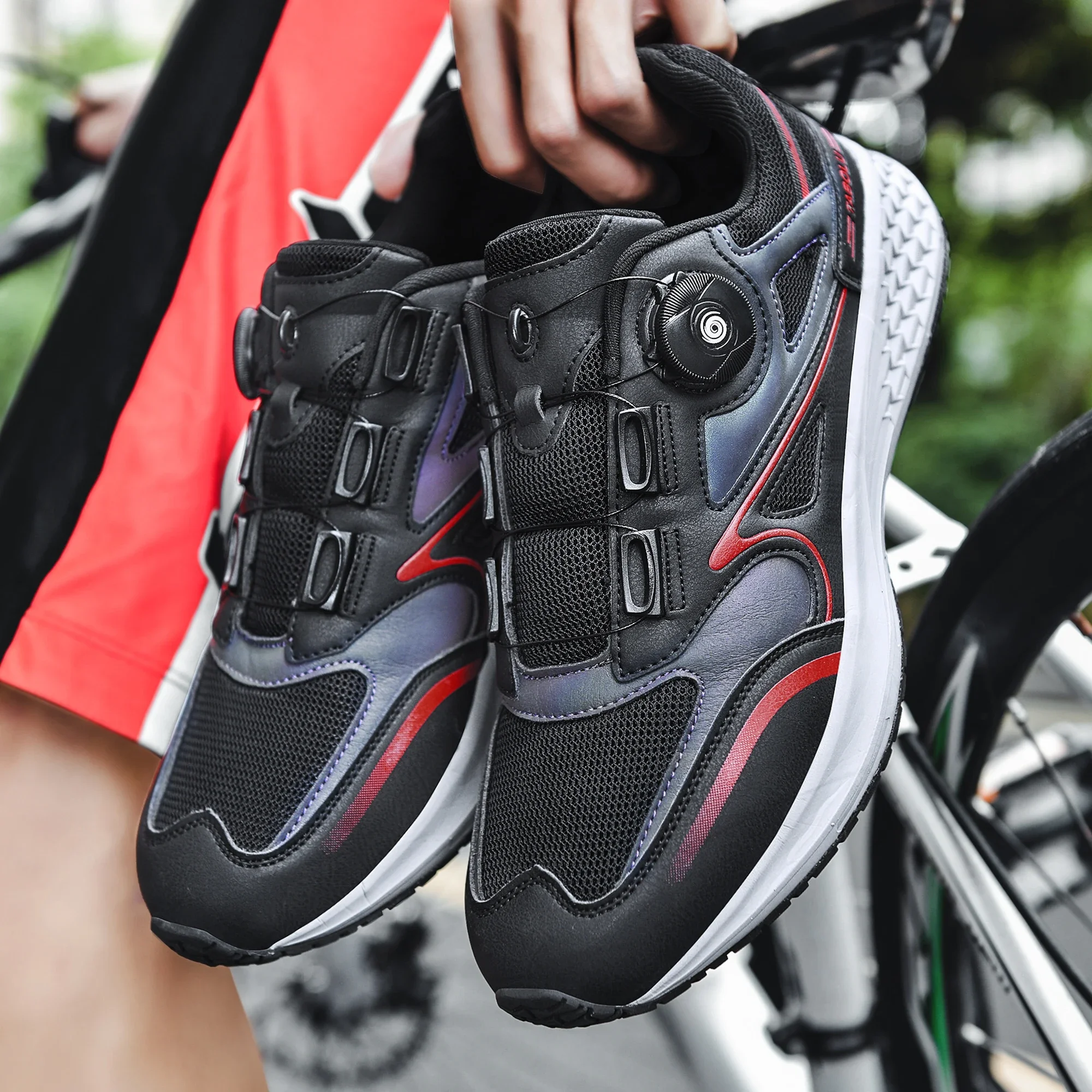 Flat Cycling Shoes for Men and Women, MTB, SPD, Road Dirt Bike, Route Cleat, Racing Sneaker, Bicycle Mountain Spd, New