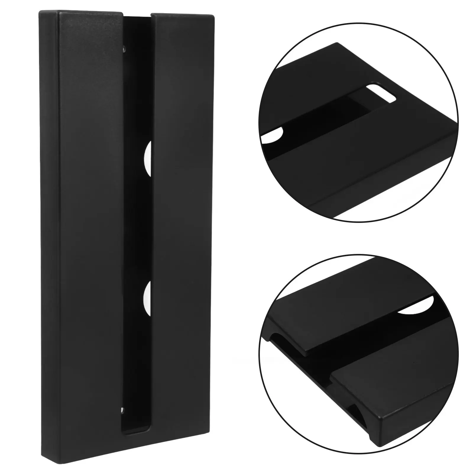 2Pcs Plastic Under Cabinet Wine Glass Rack Stemware Holder Hanging Storage Organizer Bar Kitchen Glassware Display Hanger
