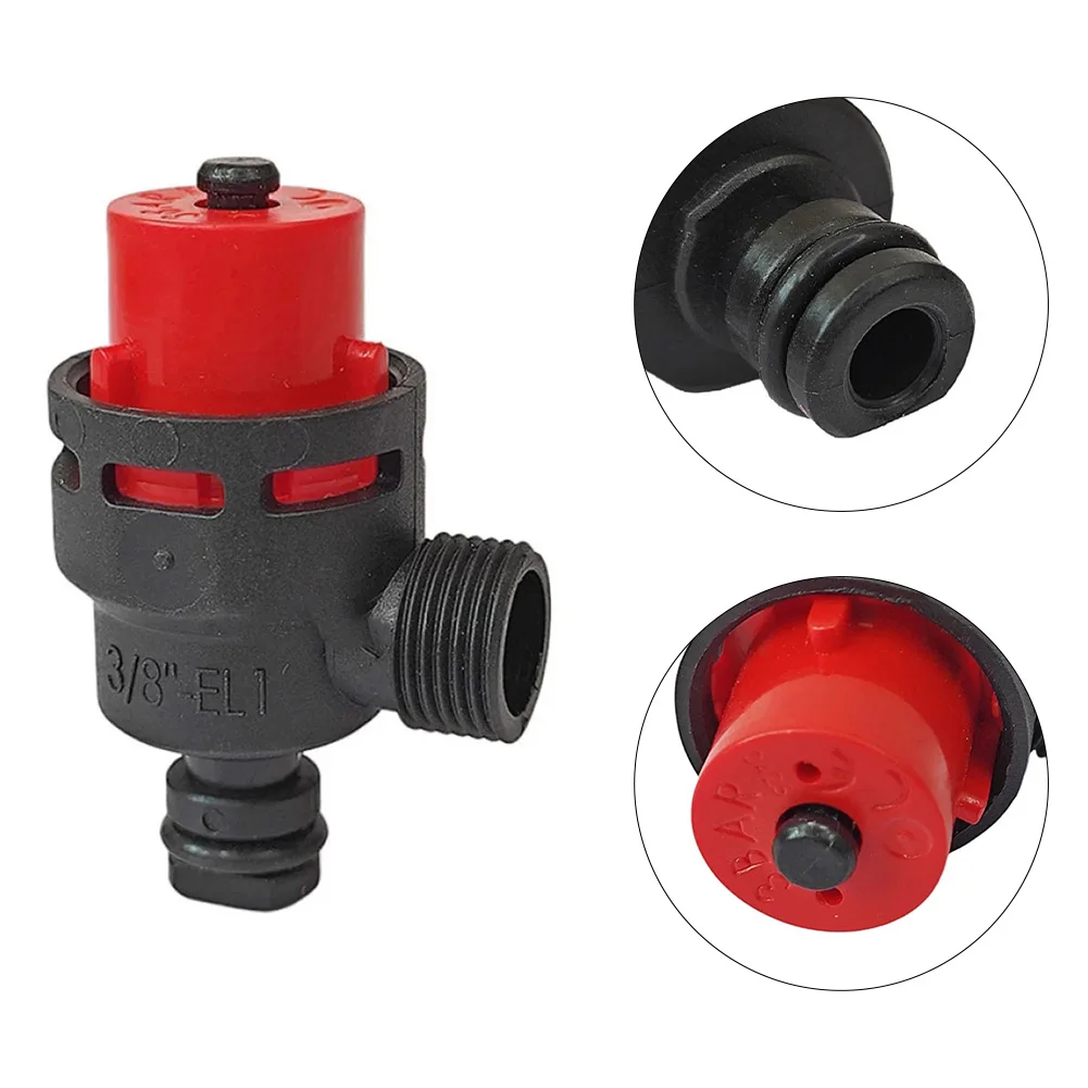 Safety Relief Pressure Valve For Ariston HCDM3735 Wall Hung Gas Boiler Water Heater Heating System Spare Parts Black Red 64mm
