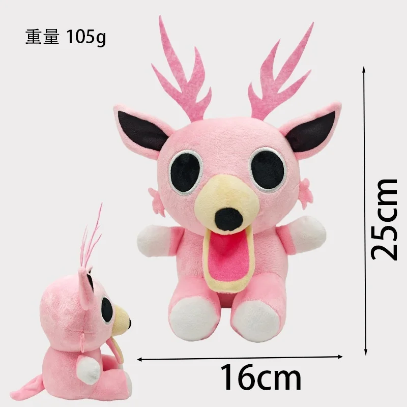 

New 99 Nights In The Forest Plush Stuffed Toy Horror Game Cute Anime Game Periphery Soft Doll Q-Version Deer Owl Goat Kids Gifts