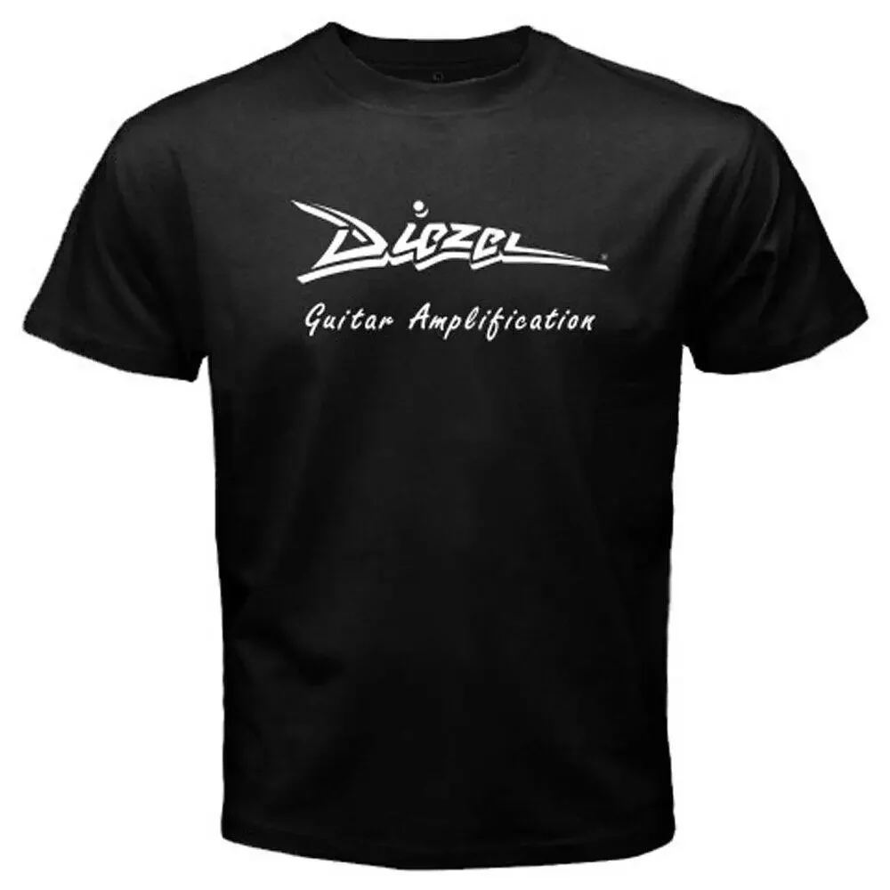 Diezel Guitar Amplification Logo Mens Black T-Shirt Size S-5XL