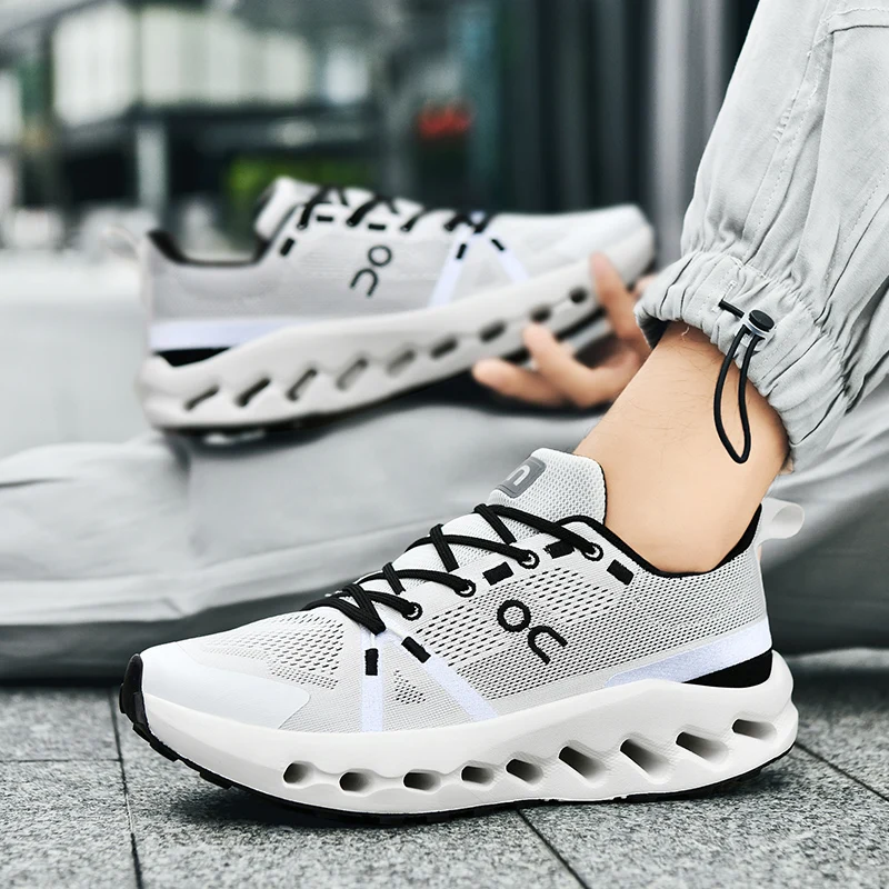 

2025Autumn Men's Casual Sports Shoes Comfortable Non Slip 2025 Breathable Outdoor Sneakers Fashion Platform Man