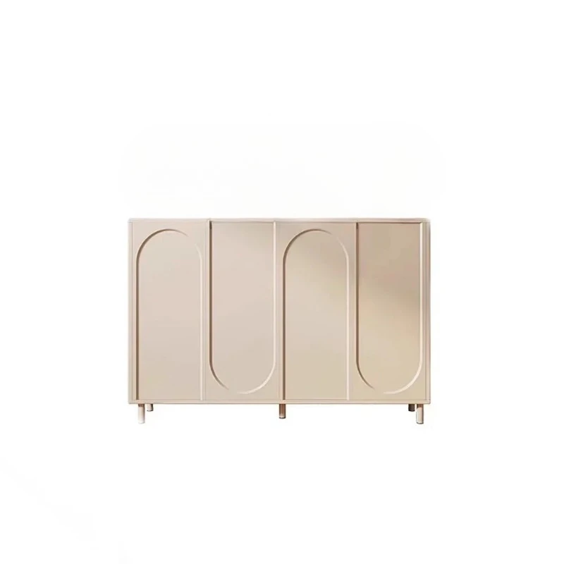 Living room modern display cabinet storage shoe cabinet home entrance against the wall