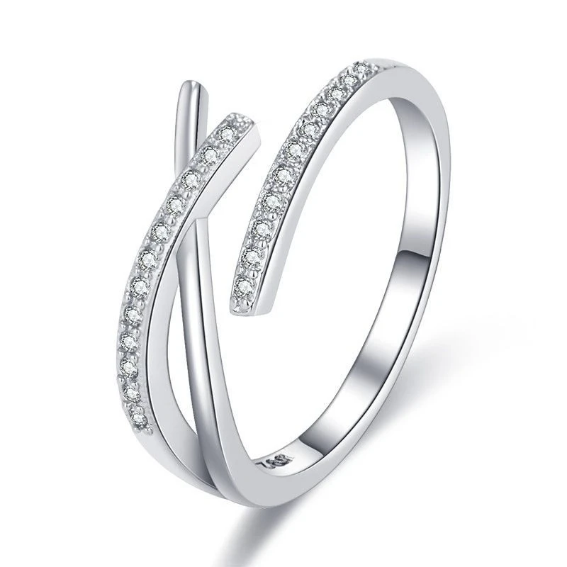 Luxury 925 Sterling Silver Ring Exquisite for Women Wedding Engagement Jewelry 5A Zircon Rings Fashion High Quality Gift