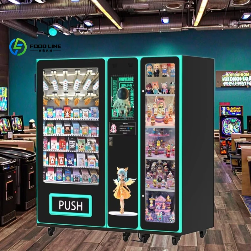 High Revenue Smart Locker Nail Blind Box Vending Machine Fast Delivery Hot Selling Beauty Candy Sticker mysteri box Customized