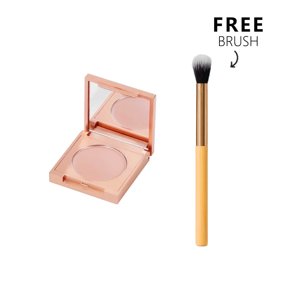 Crema correctora, textura ligera, no despegue el maquillaje, cubre naturalmente las imperfecciones de la piel.