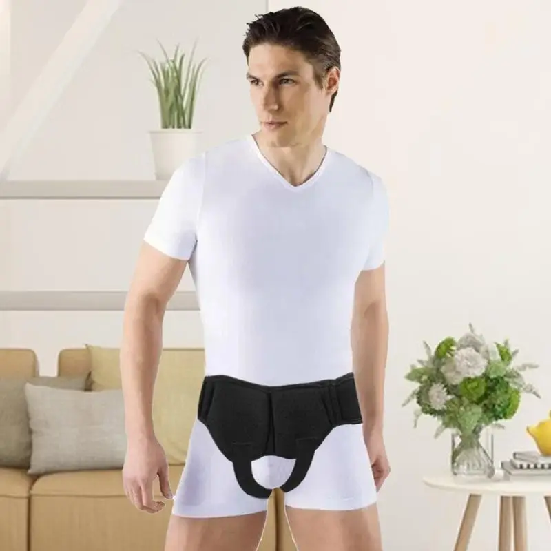 Inguinal Belt For Men Inguinal Support Truss Belt Adjustable Groin Straps Waist Strap Guard Double Abdominal Support Binder With