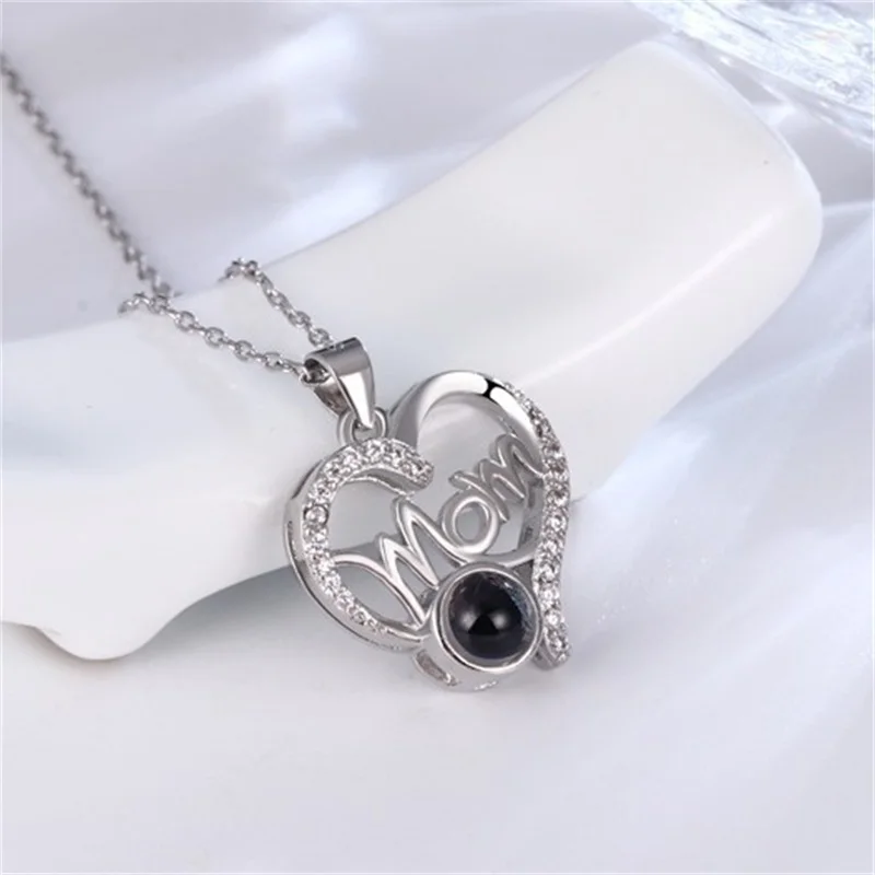 Fashionable and Gorgeous MM100 I Love You Language Necklace Classic Personality Mother's Day Gift