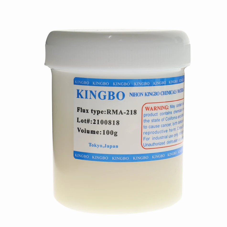 1 PCS AMTECH-NC-559-ASM Kingbo RMA-218 RMA-223-UV bga Solder Flux Paste Solder 100g for SMT Reballing