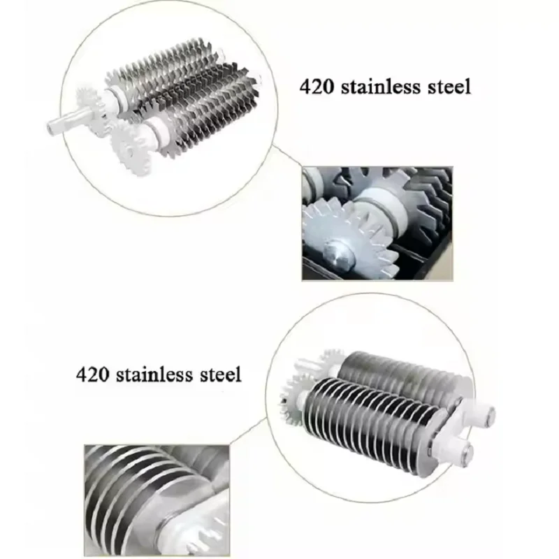 أداة مغرض اللحوم على شكل كرنك يدوي لأداة مغرض دجاج لحم البقر ولحم البقر