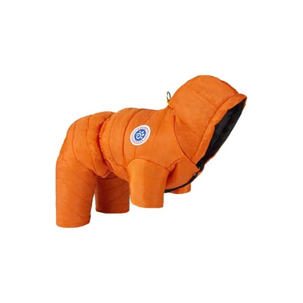 

Dog Cotton Clothing Waterproof Dog Down Jacket Warm Thickened Four Legged Dog Clothing Windproof Puppy Hoodies Coat Cold Weather