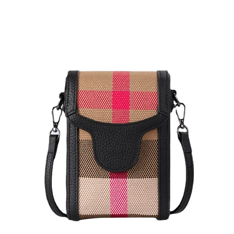 Bolso de diseñador de lujo para mujer, bandolera de hombro, marca famosa, 2024