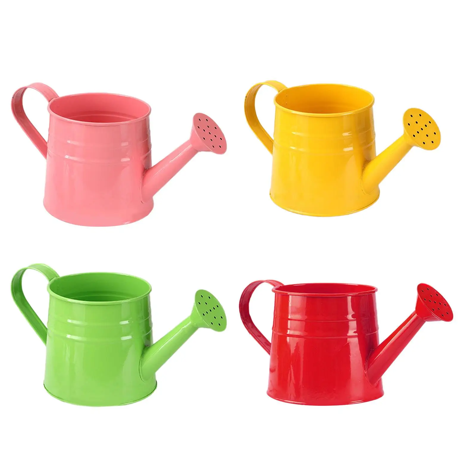 Watering Can Houseplants Metal Portable with Handle Plants Sprinkler for Pots Indoor Plants Countryside Balcony Outdoor Plants